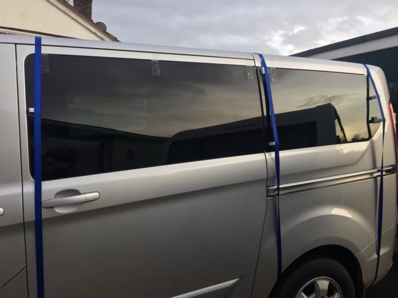 Van Window Ratchet Straping